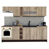 Bucatarie MARINA NEW 260 Wenge / Decor K002